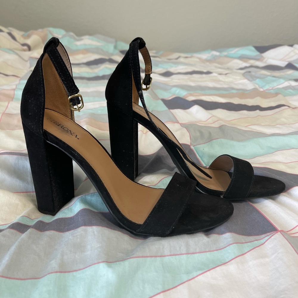 Black Merona Heels